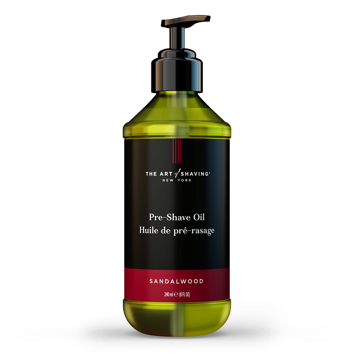 The Art Of Shaving Pre Shave Beard Oil, Sandalwood, 8.1 Fl Oz - Soothes Irritation & Razor