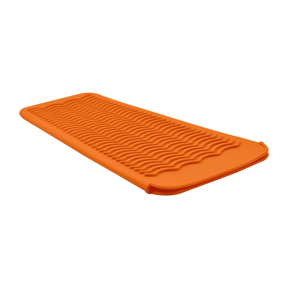 Eiokit Silicone Heat Resistant Travel Mat Pouch For Hair Tools - Orange, 1 Pack