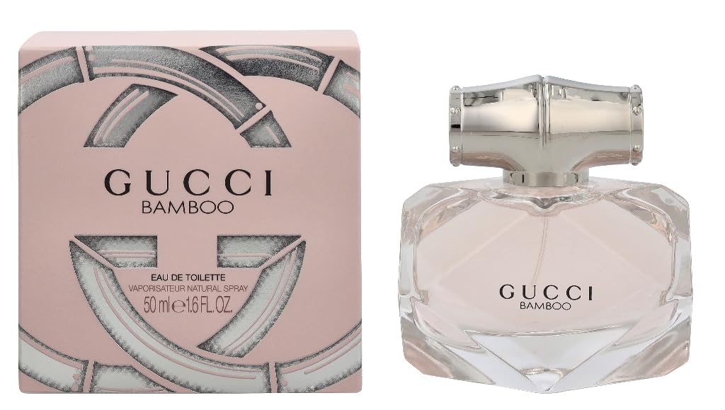 Gucci Bamboo Eau De Toilette 1.6 Oz - Elegant Fragrance For Women, Clear Bottle