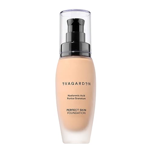 Evagarden Perfect Skin Foundation, 1.01 Oz, Tender Peach - Smooths, Moisturizes & Reduces Aging