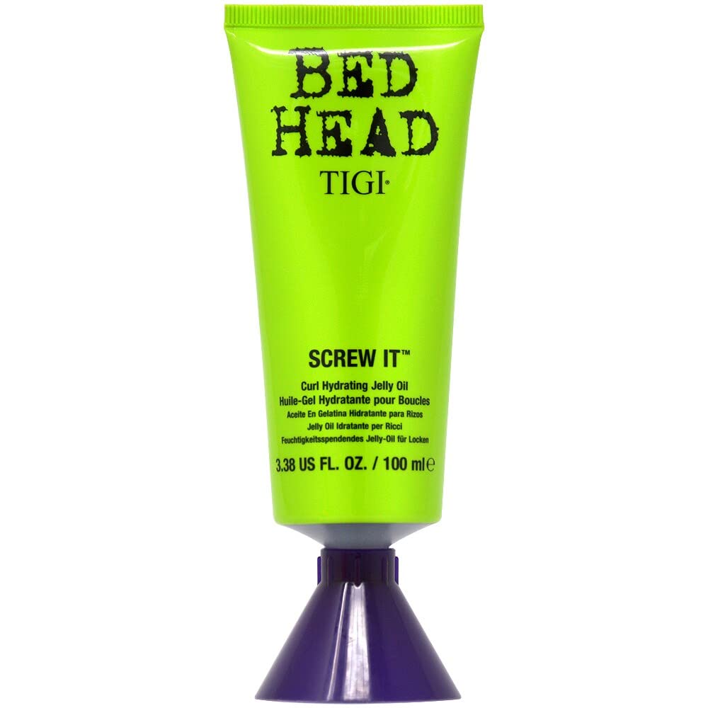 Tigi Bed Head Foxy Curls Hydrating Gel Oil, 100Ml - Clear Curl Definition And Shine