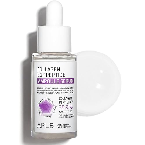 Aplb Collagen Egf Peptide Serum 1.35 Fl.Oz - Moisturizing & Revitalizing Korean Skincare