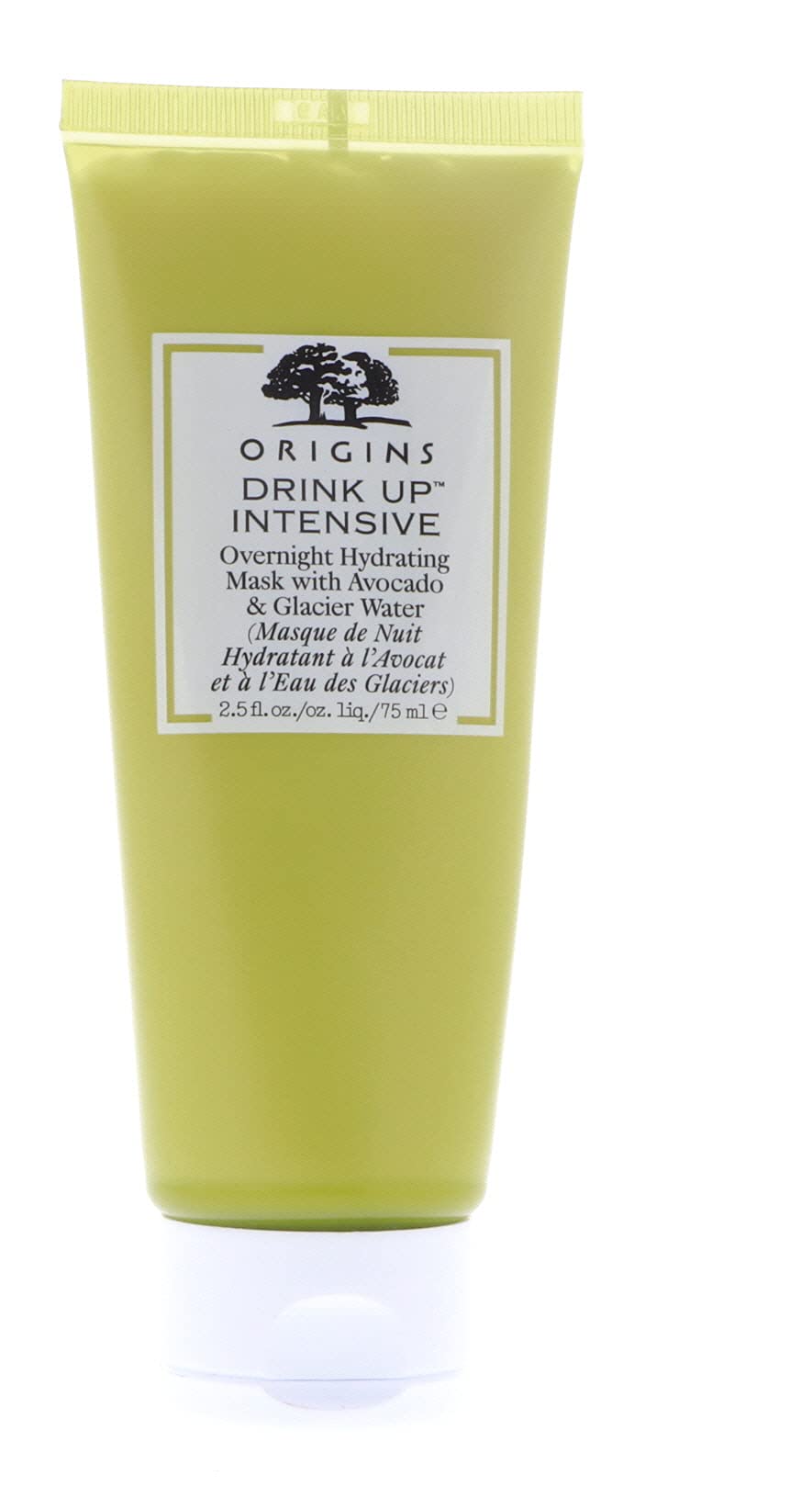 Origins Drink Up Intensive Overnight Hydrating Mask, Avocado & Swiss Glacier Water, 2.5 Oz