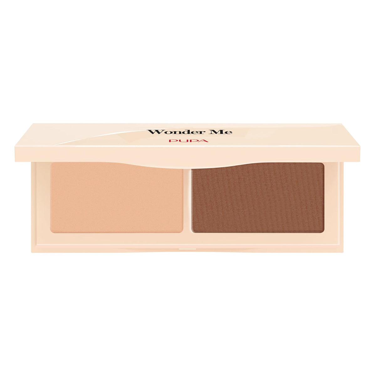 Pupa Milano Wonder Me Contour Palette, Double Face Makeup, 0.282 Oz, Cranberry