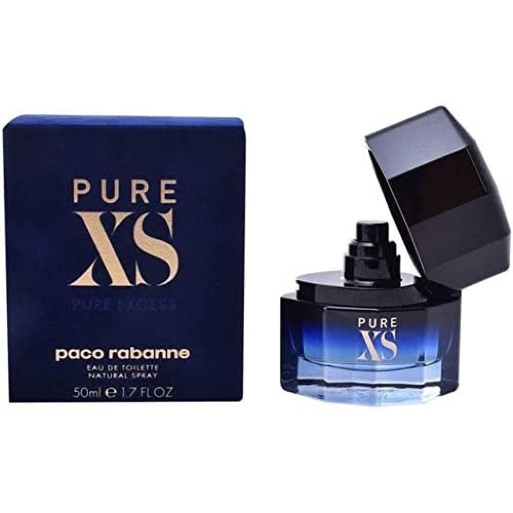 Paco Rabanne Pure Xs Eau De Toilette Spray 50Ml - Blue, 1.7 Fl Oz, Men'S Fragrance