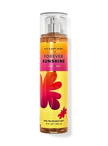 Bath & Body Works Forever Sunshine Fine Fragrance Body Spray, Warm Vanilla Sugar, 8 Fl Oz