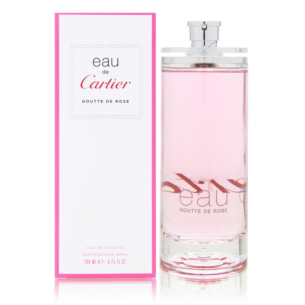 Cartier Eau De Cartier Goutte De Rose Eau De Toilette Spray, 6.75 Fl Oz - Fresh Floral Fragrance