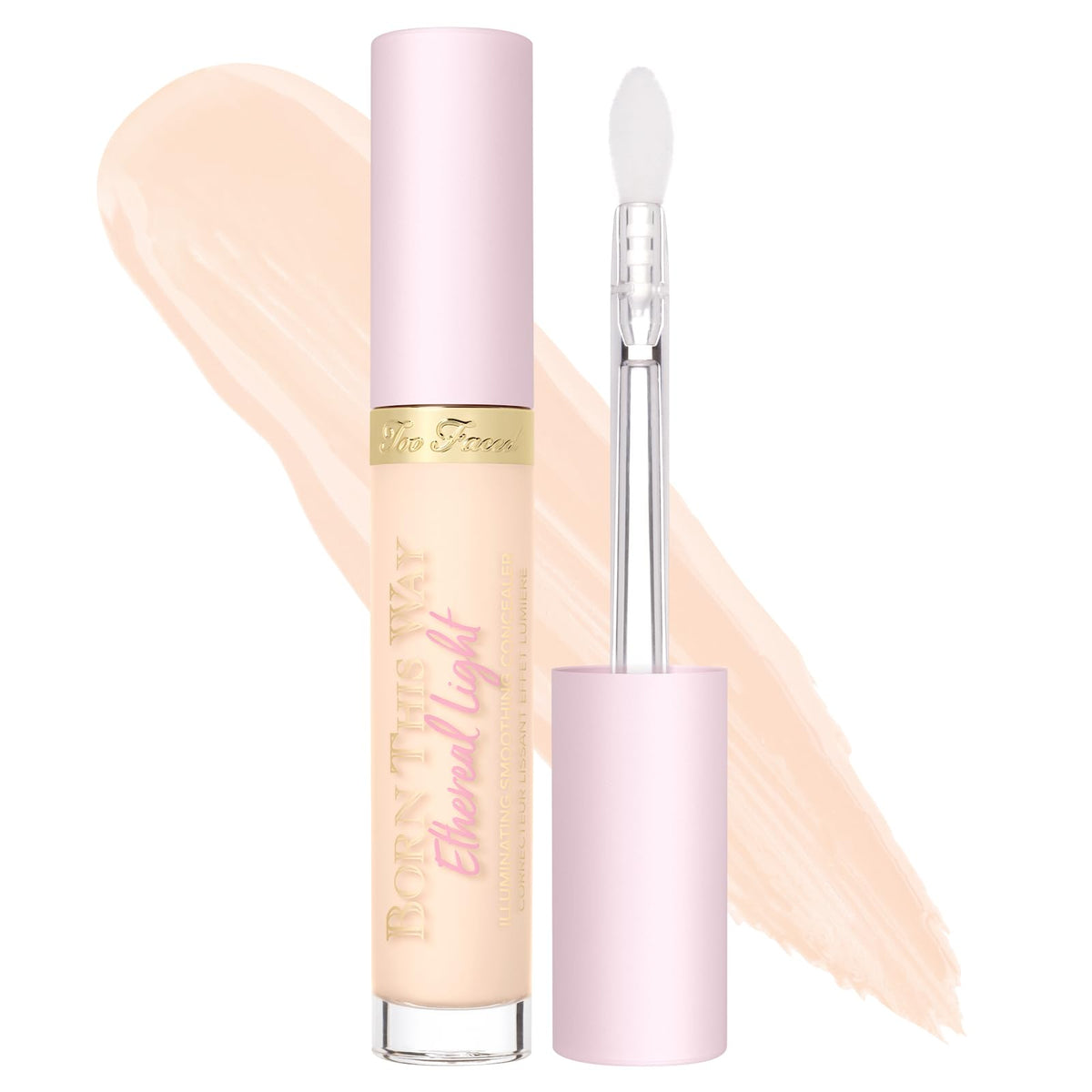 Too Faced Born This Way Concealer, Waterproof & Illuminating, 0.17 Fl Oz, 02 Milkshake