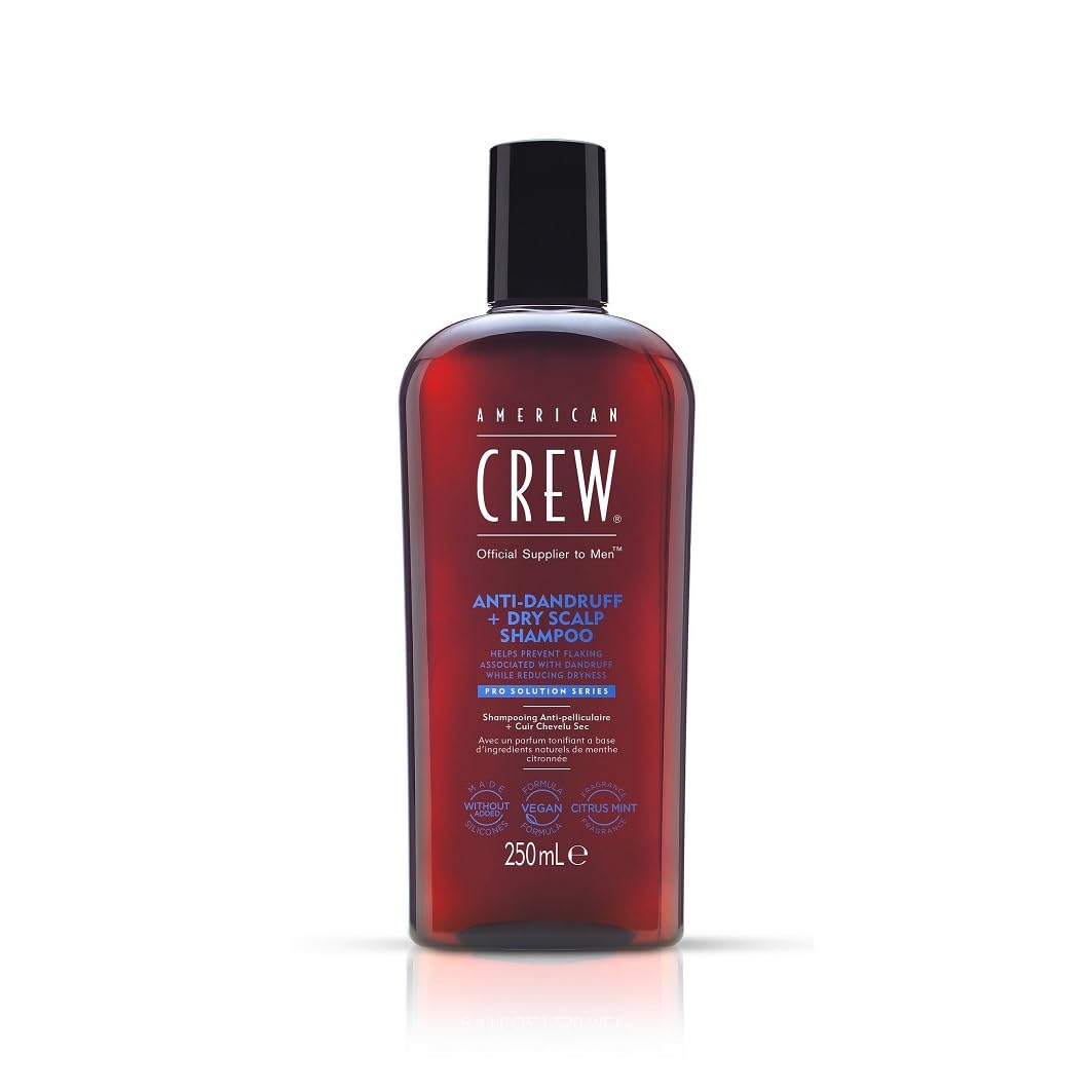 American Crew Anti-Dandruff Shampoo For Men, 8.45 Fl Oz - Clean & Refreshing