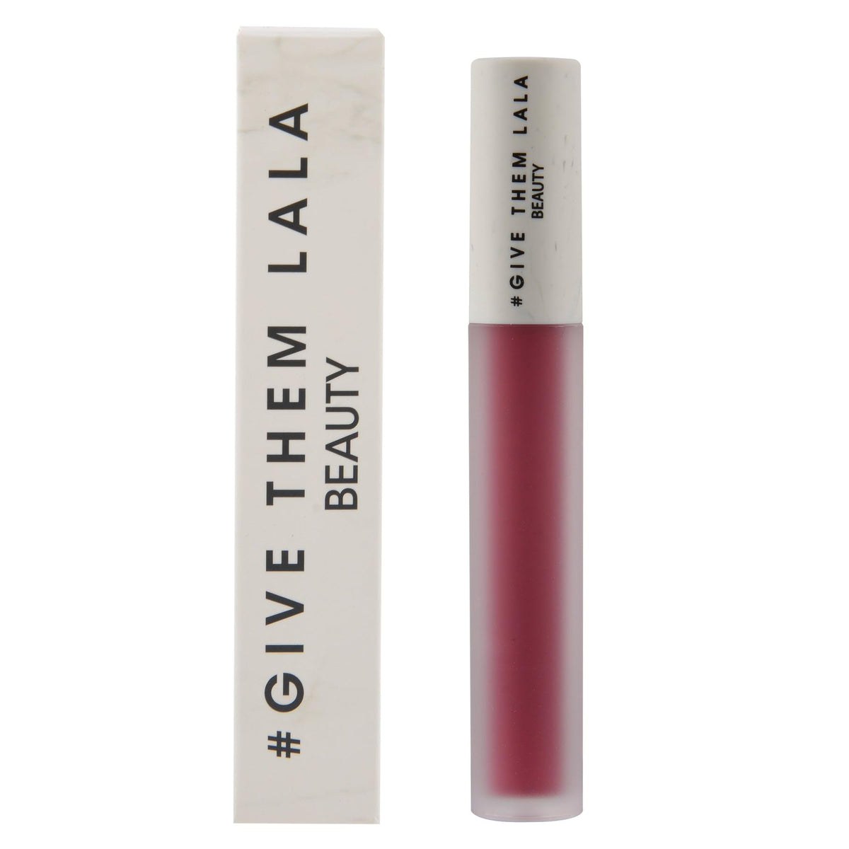 Give Them Lala Hydromatte Liquid Lipstick - Long Lasting, Non-Drying, Good Luck Color