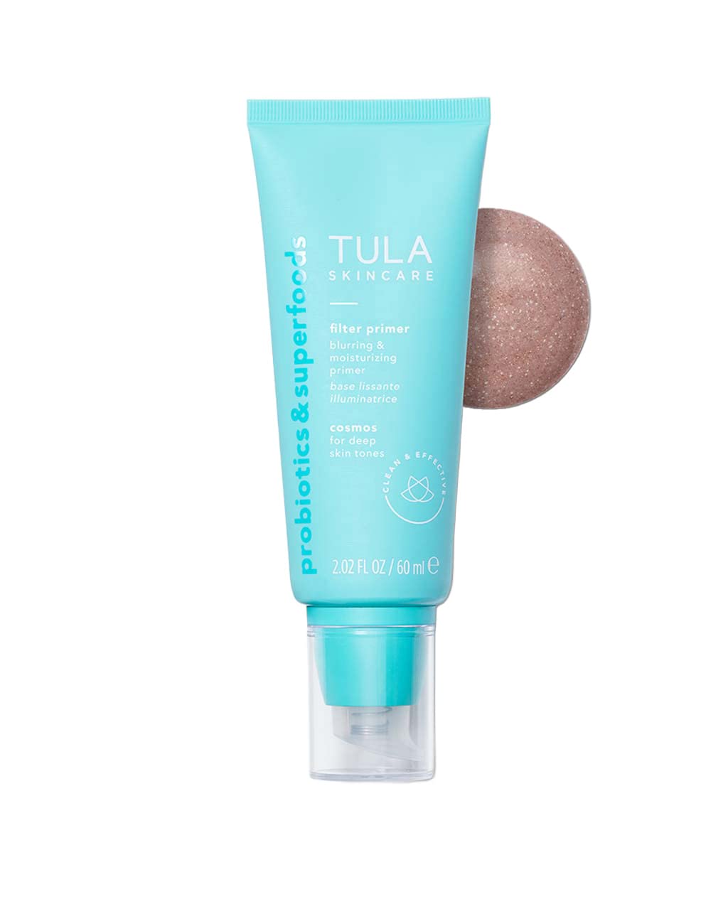 TULA Skin Care Face Filter Primer - Blurring, Moisturizing, Hydrating, 2.02fl oz, Cosmos