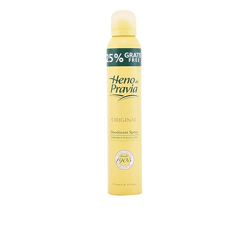 Heno de Pravia Original Deodorant Spray, 8.4 oz - Long-Lasting Freshness