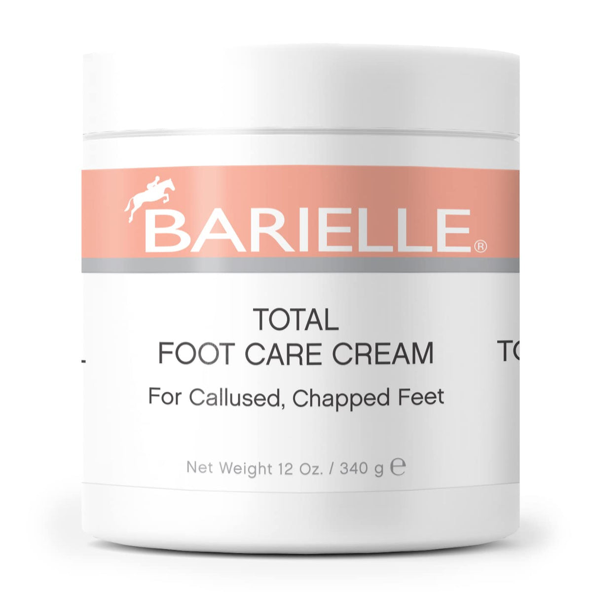 Barielle Total Foot Care Cream 12 Oz – Repair Dry, Cracked Feet, Moisturizing Foot Cream