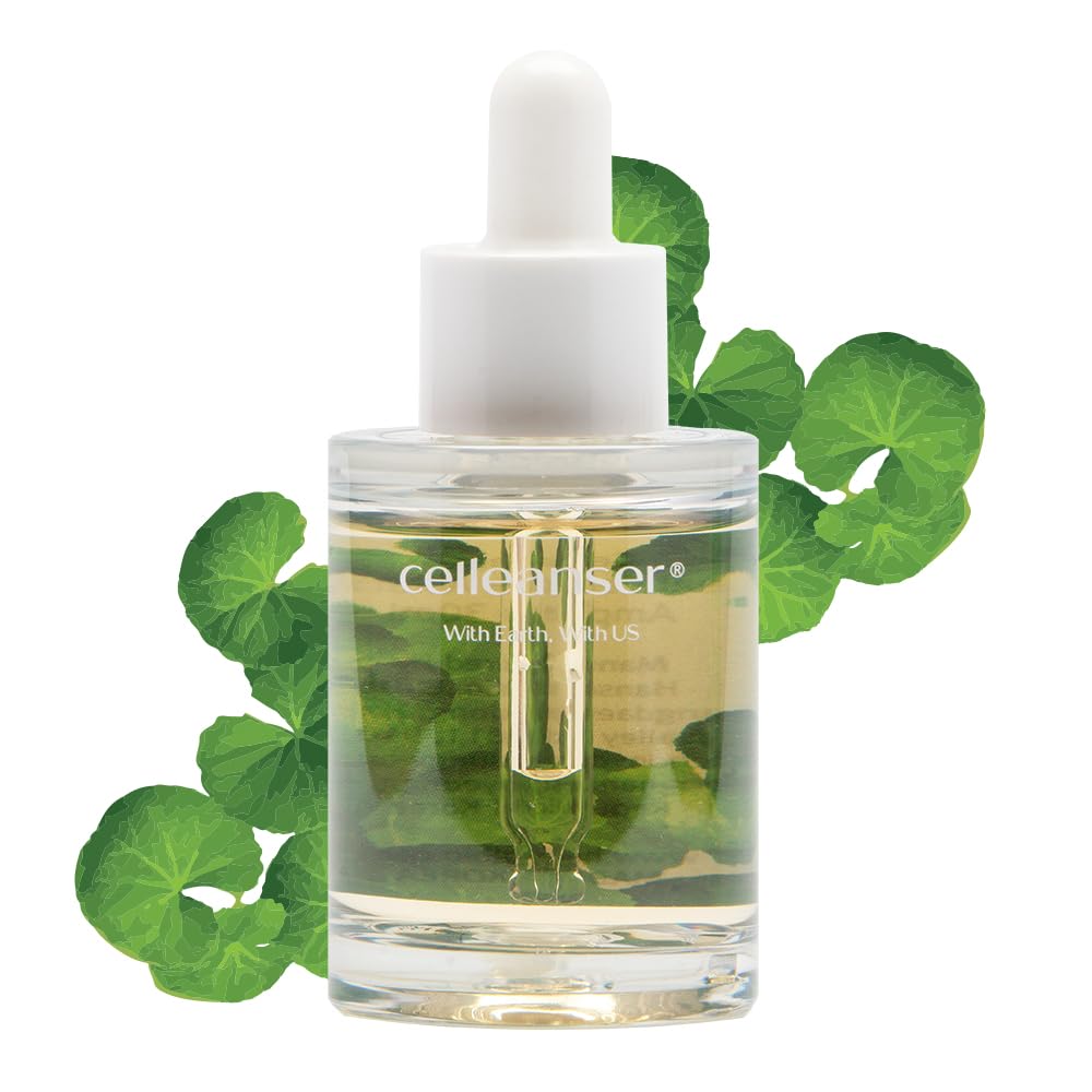 Celleanser Real Centella Asiatica Ampoule 100% Extract Water For Facial Skin Care 30Ml