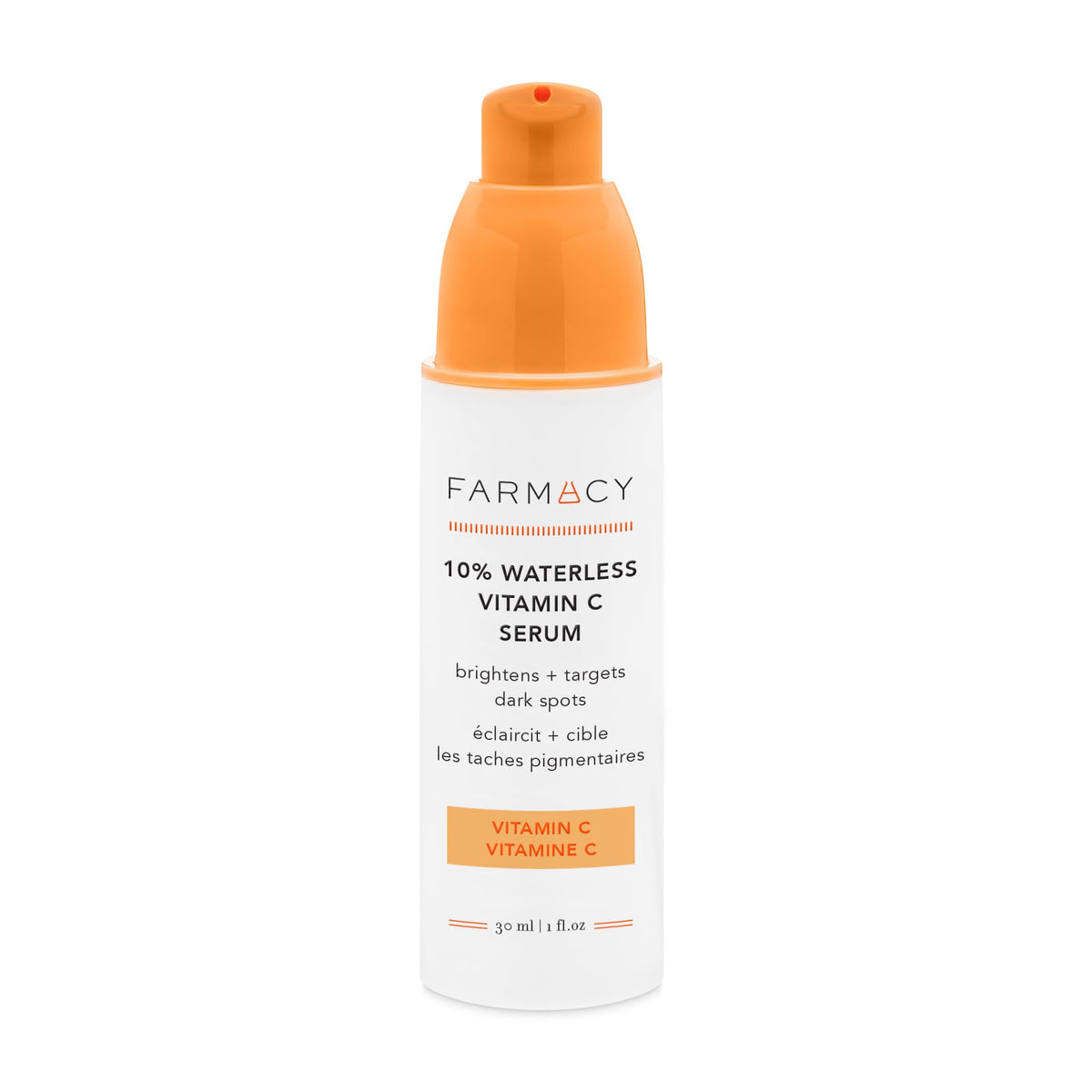 Farmacy 10% Vitamin C Face Serum - Brightening, Firming & Smoothing - 30Ml Waterless Formula