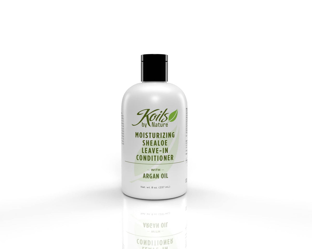 Koils By Nature Moisturizing Shealoe Leave-In Conditioner, 12 Oz For Curly & Dry Hair