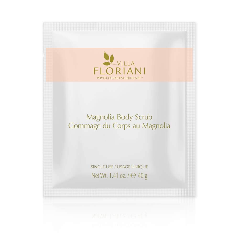 Villa Floriani Magnolia Body Scrub  5 sachets per box