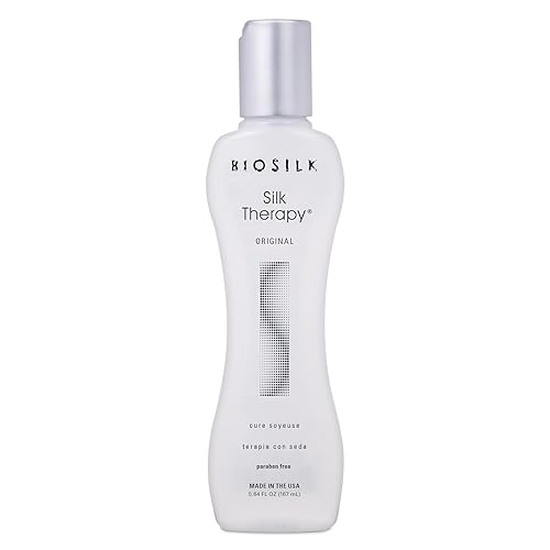 Biosilk Silk Therapy Original Treatment - Shine & Split End Prevention, 5.64 Oz, Cruelty-Free