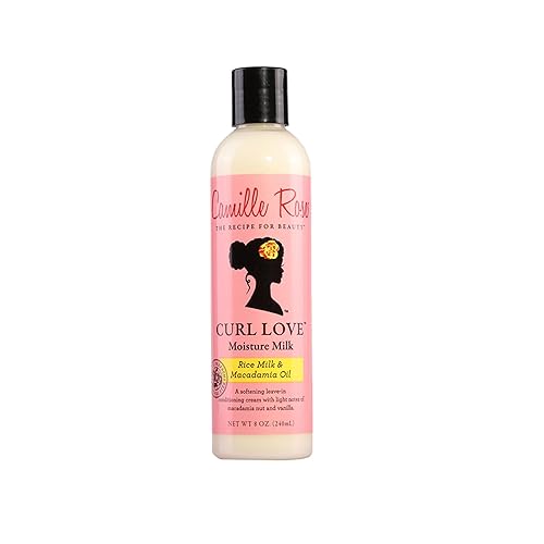 Camille Rose Curl Love Moisture Milk Leave-In Conditioner, 8 Oz - Softens & Detangles Curly Hair