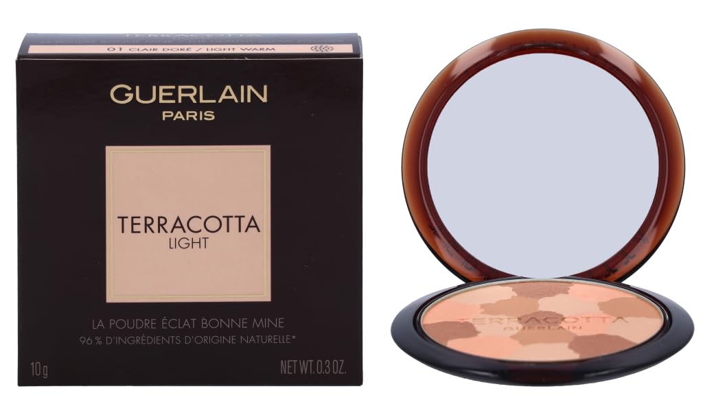 Guerlain Terracotta Light Glow Powder - 01 Light Warm, 0.3 Oz For Women