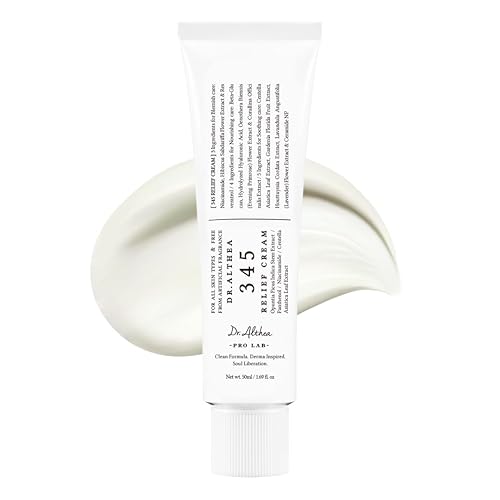 Dr.Althea 345 Relief Cream - Daily Moisturizer & Blemish Care With Niacinamide, 1.7 Fl