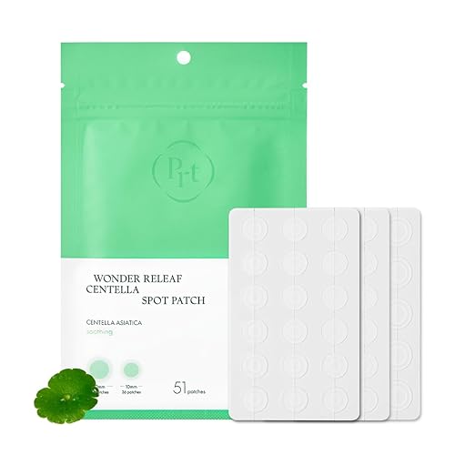 Purito Centella Spot Patch For Sensitive Skin - Soothing Pimple Stickers, 51 Count K-Beauty