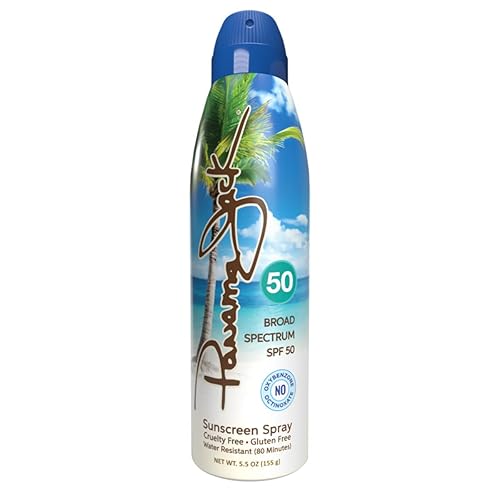 Panama Jack Spf 50 Continuous Sunscreen Spray, 6Oz - Sun Protection, Water-Resistant