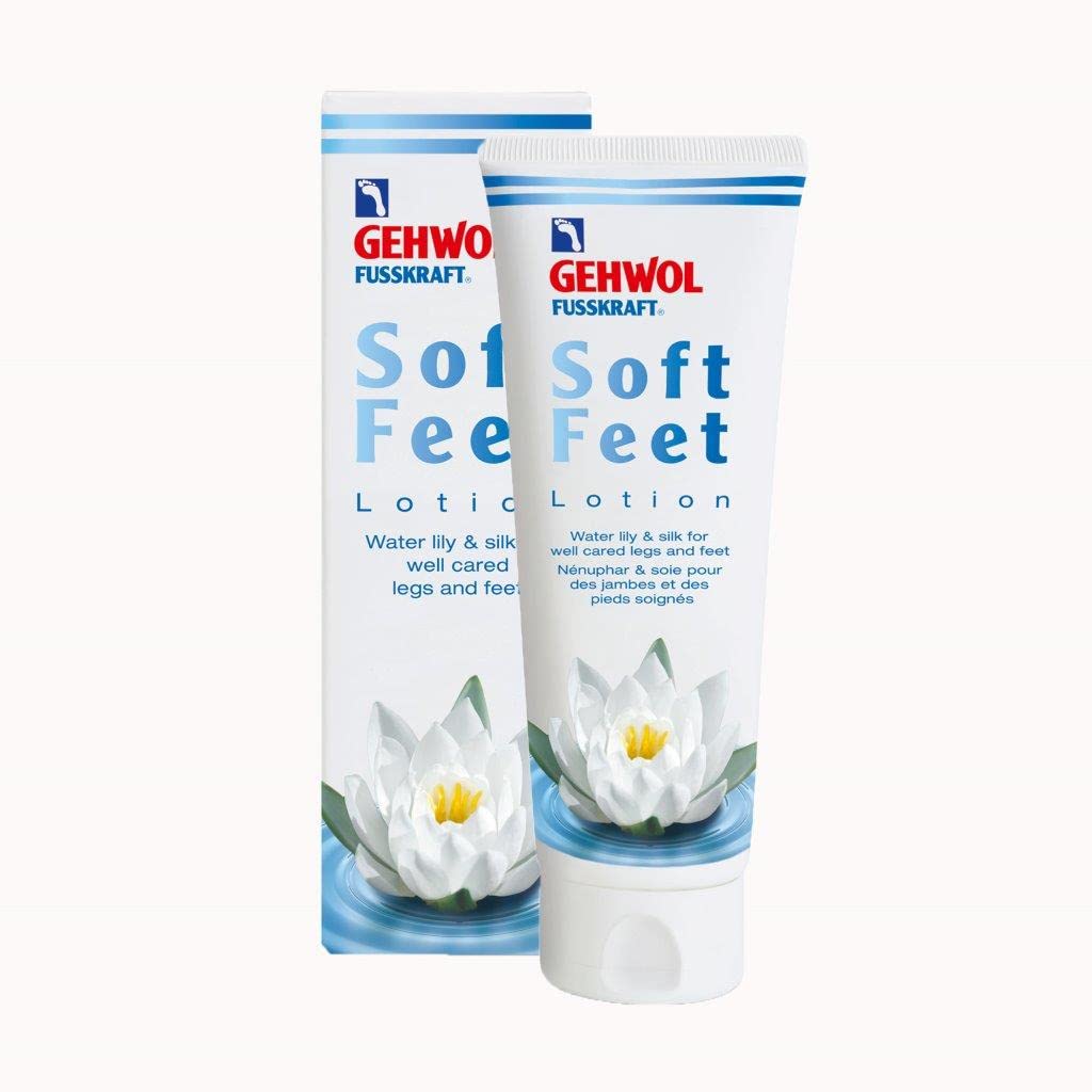 Gehwol Soft Feet Lotion With Water Lily, 4.4 Ounce - Moisturizing Foot Care