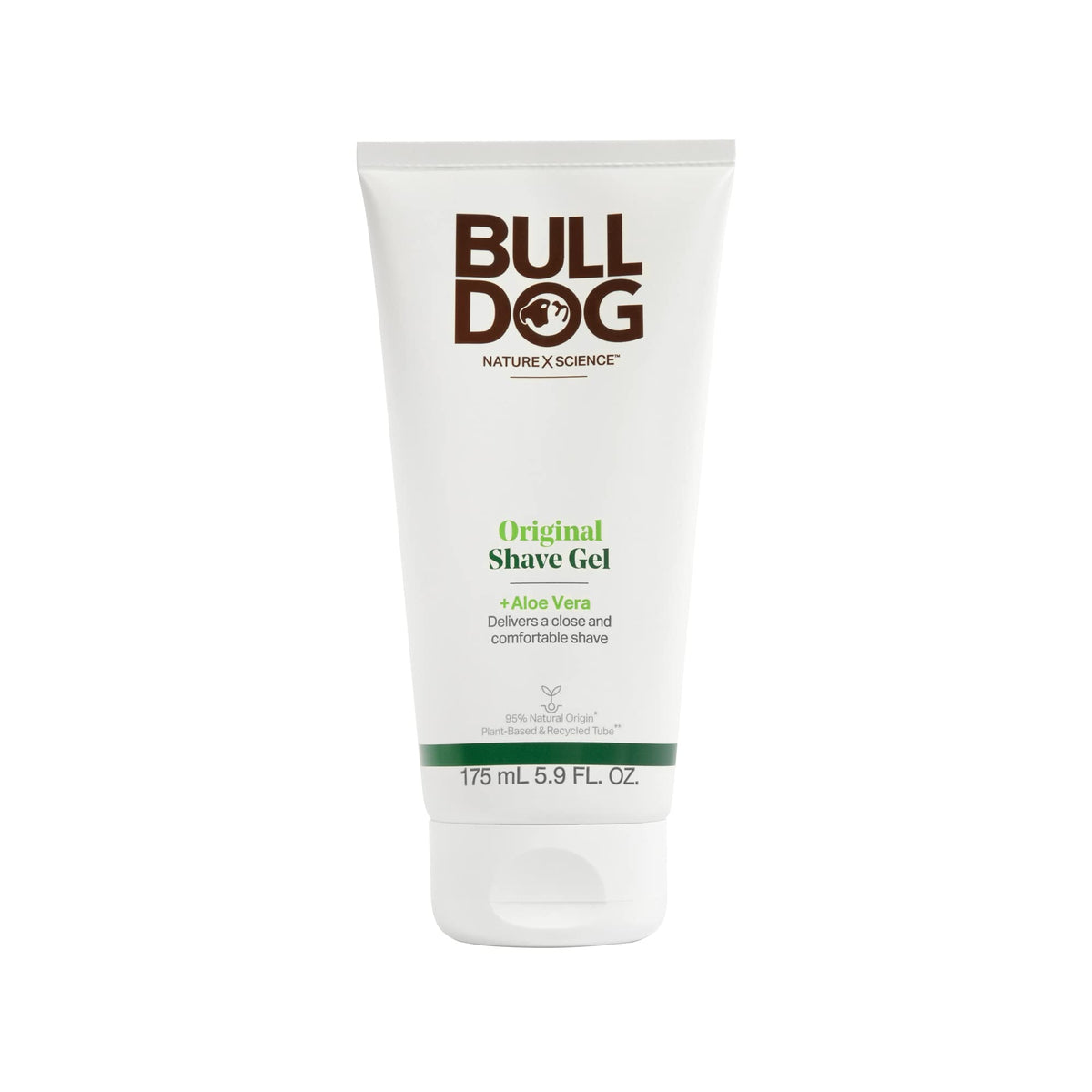 Bulldog Mens Shave Gel, Original Grooming Formula, 5.9 Oz, Gel For Smooth Shaving