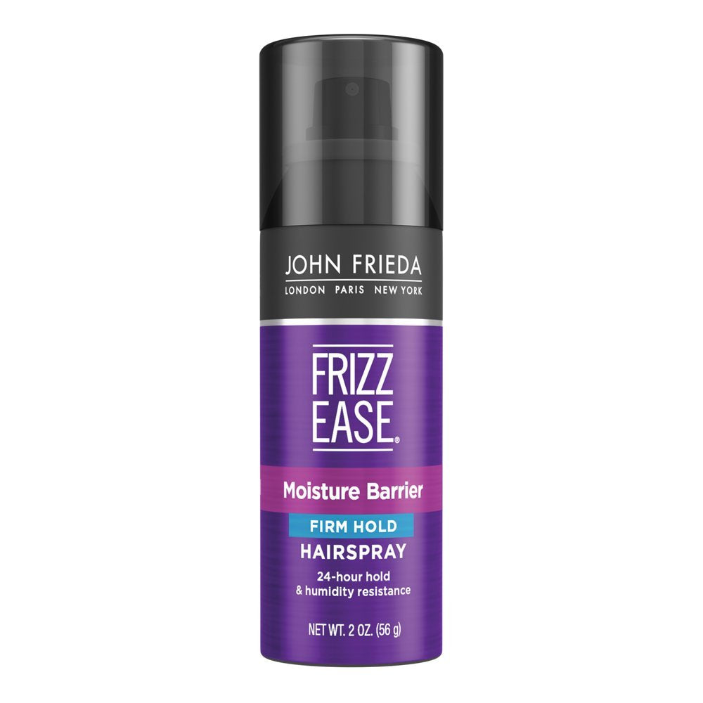 John Frieda Frizz Ease Firm Hold Hairspray, 2 Ounces - Moisture Barrier for Smooth Hair