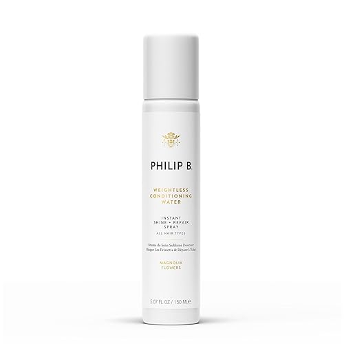 Philip B Weightless Conditioning Water, Magnolia Flower, Adds Smoothness & Shine, 5.07 Oz.