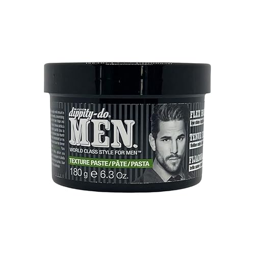 Dippity Do For Men Paste Flex Hold - 6.3 Oz Hair Styling Product For Strong Hold