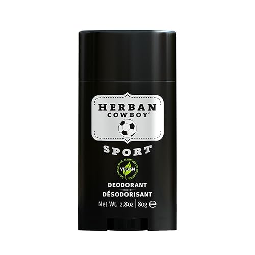 Herban Cowboy Sport Aloe Deodorant, Rosemary & Sage, 2.8 Oz - Natural & Refreshing