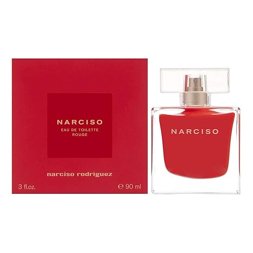 Narciso Rodriguez Narciso Rouge Women EDT Spray 3 oz - Floral Fragrance for Women, Elegant & Alluring Scent, Perfect for Everyday Use