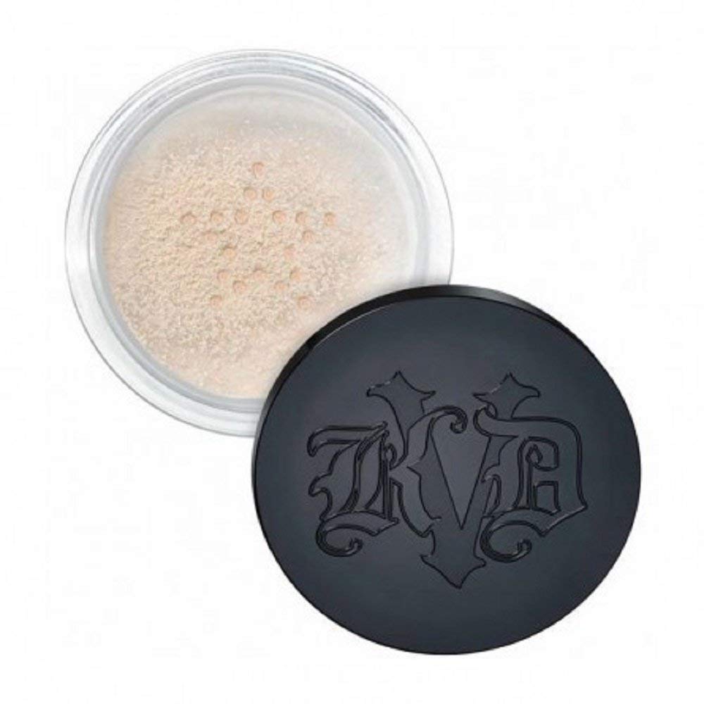 Kat Von D Lock-It Setting Powder Mini, Translucent, 0.19Oz - Flawless Matte Finish