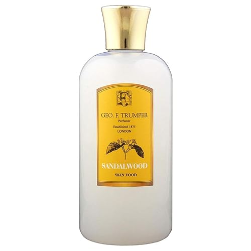 Geo F. Trumper Sandalwood Skin Food, 200Ml - Nourishing Moisturizer For Glowing Skin