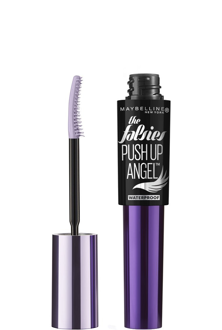 Maybelline The Falsies Push Up Angel Mascara, Lengthening & Curling, Very Black, 0.33 Fl Oz