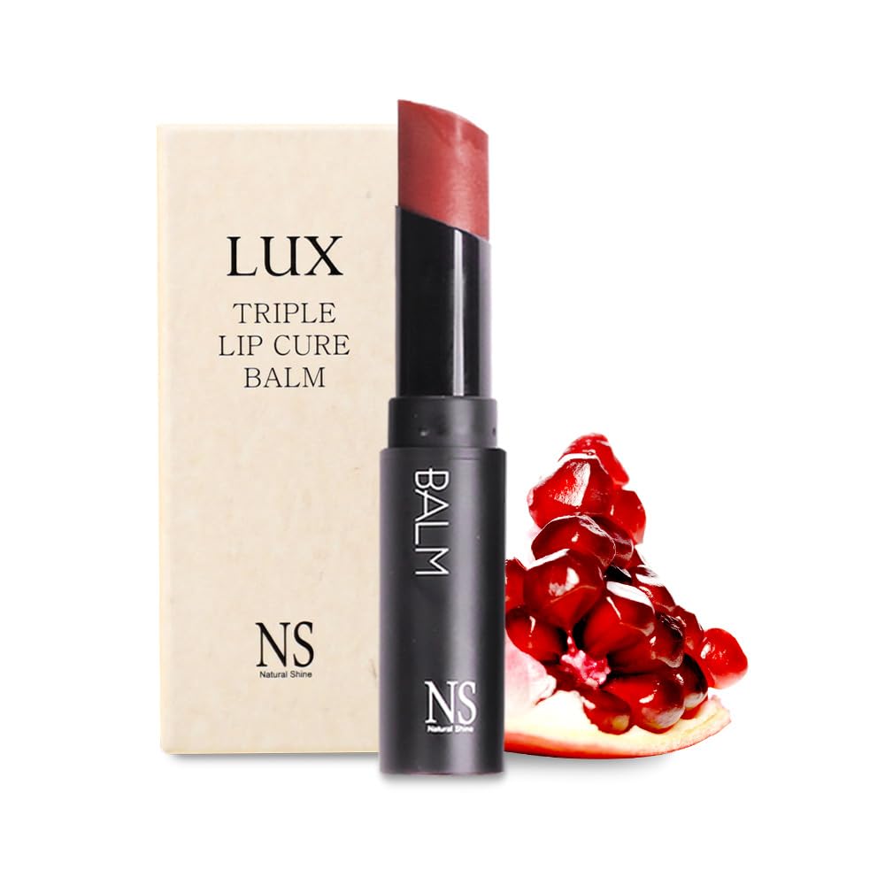 Ns Beauty Natural Tinted Lip Balm - Petroleum/Paraben Free, Muse (Rose Coral) - 0.17 Oz