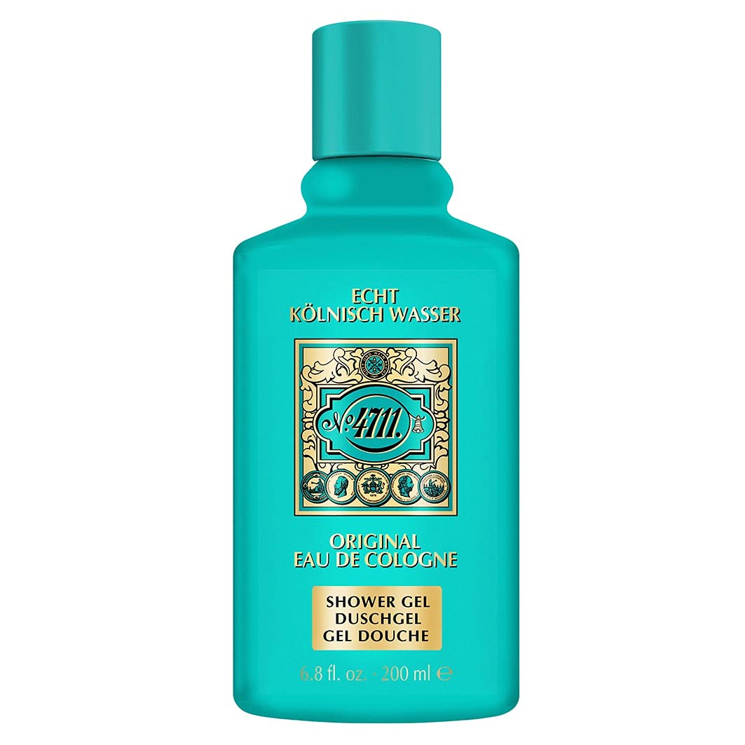 4711 Original Eau De Cologne Unisex Body Wash 200ml - Refreshing Turquoise Scent