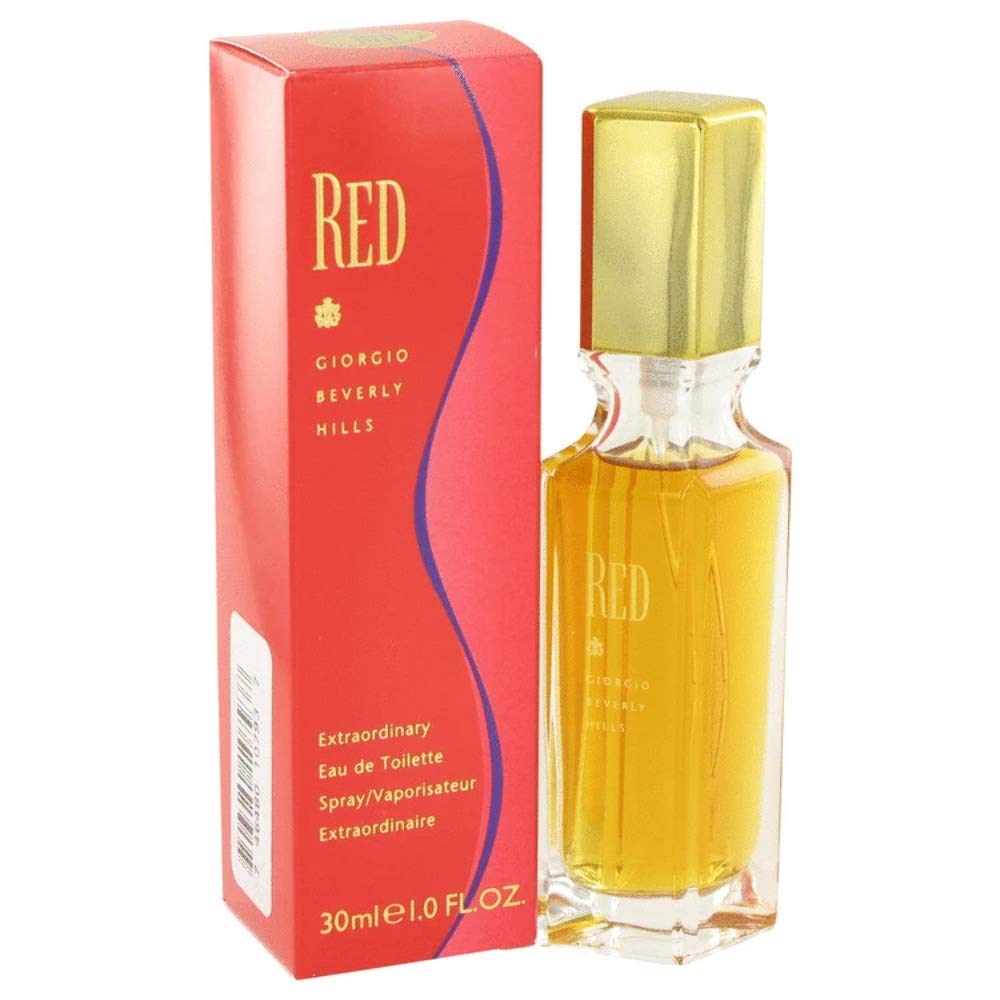 Giorgio Beverly Hills Red Eau De Toilette Spray For Women, 1 Fl Oz