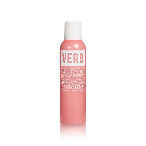 Verb Volume Dry Texture Spray - 5 Oz, Clear Hair Spray For Volume And Texture