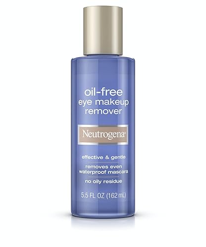 Neutrogena Oil-Free Eye Makeup Remover, 5.5 Oz, Pack Of 2 - Gentle & Effective Cleansing