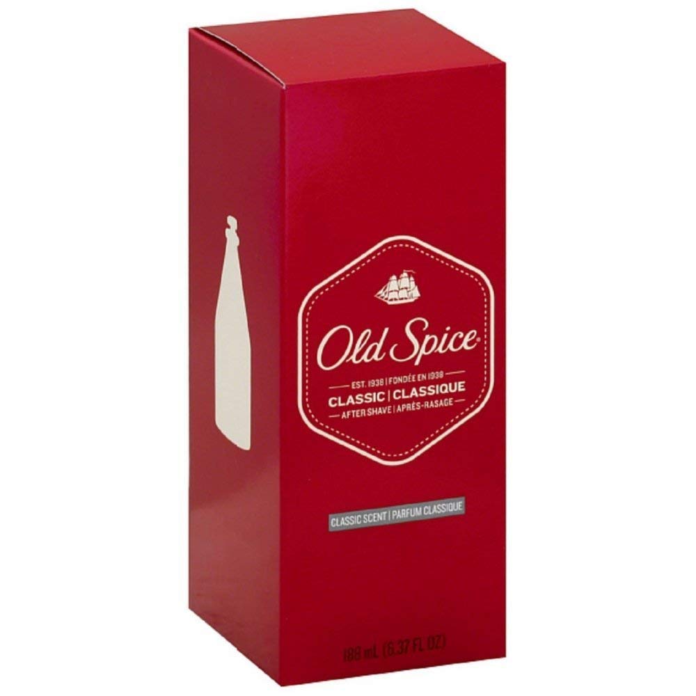 Old Spice After Shave Classic 6.375 Oz - Refreshing Men'S Grooming Essential