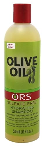 Ors Olive Oil Shampoo, Sulfate-Free Hydrating, 12.5 Oz (6 Pack)