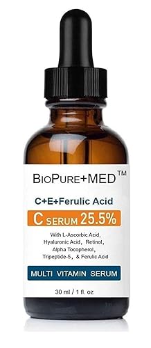 Stembotany Biopuremed Vitamin C Serum 25% With Retinol, Hyaluronic Acid - Anti-Wrinkle 1 Fl