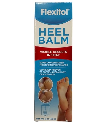 Flexitol Heel Balm - 2 Oz (Pack Of 2) - Intensive Moisturizer For Cracked Heels And Dry Skin