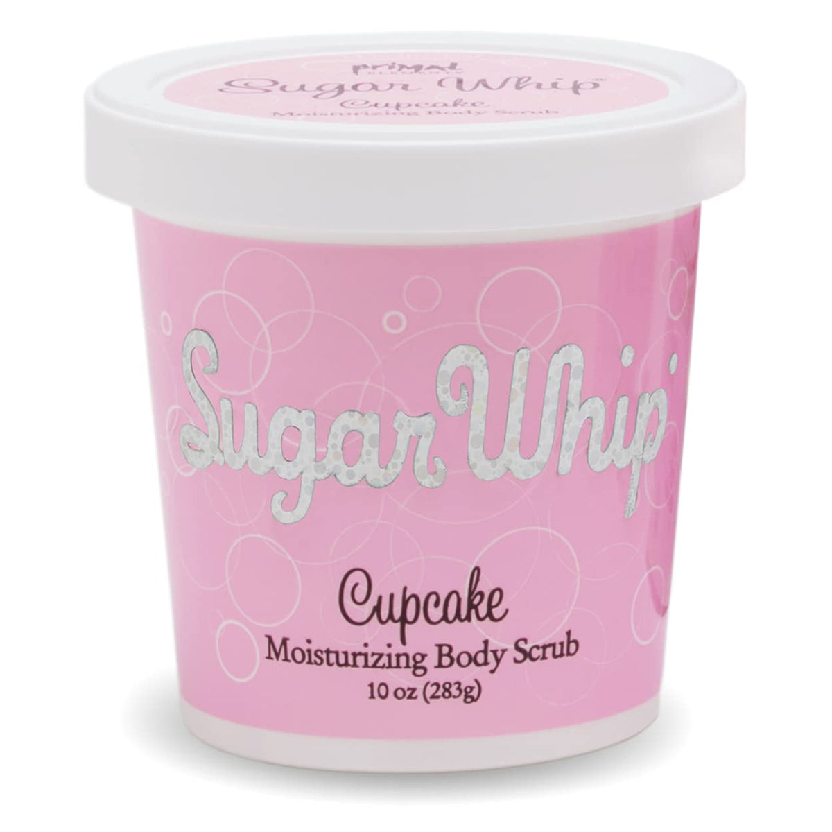 Primal Elements Sugar Whip Exfoliating Scrub, 10 Oz Cupcake - Body & Face Cleanser