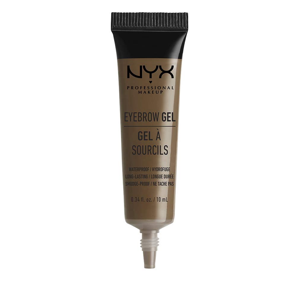 Nyx Professional Makeup Eyebrow Gel - Brunette, 0.34 Ounce, Long-Lasting Color