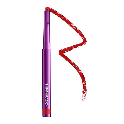 Covergirl Simply Ageless Lip Flip Liner - Brave Burgundy, 1 Count, Long-Lasting Color