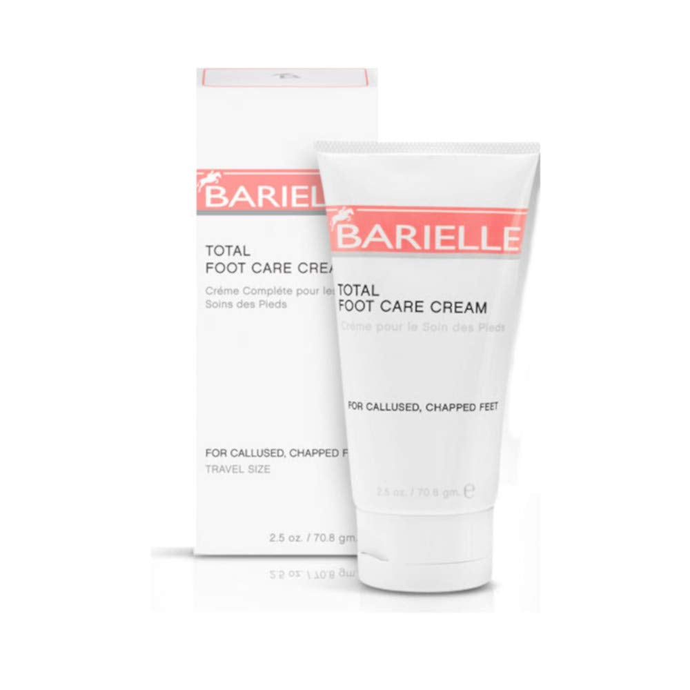 Barielle Total Foot Care Cream - Travel Size 2.5 Oz For Soft, Smooth Feet